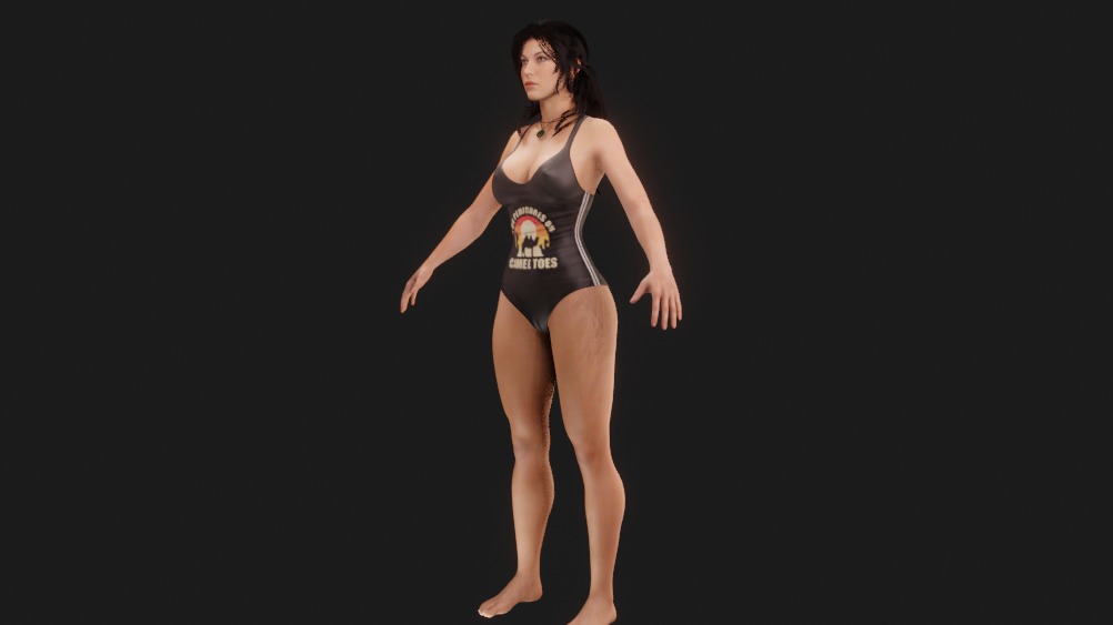 Tomb Raider  Hump Day Swimsuit 3D model_16