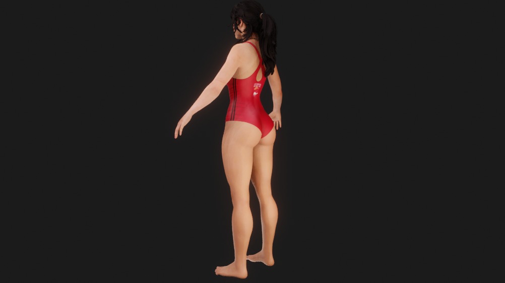 Tomb Raider  Hump Day Swimsuit 3D model_3