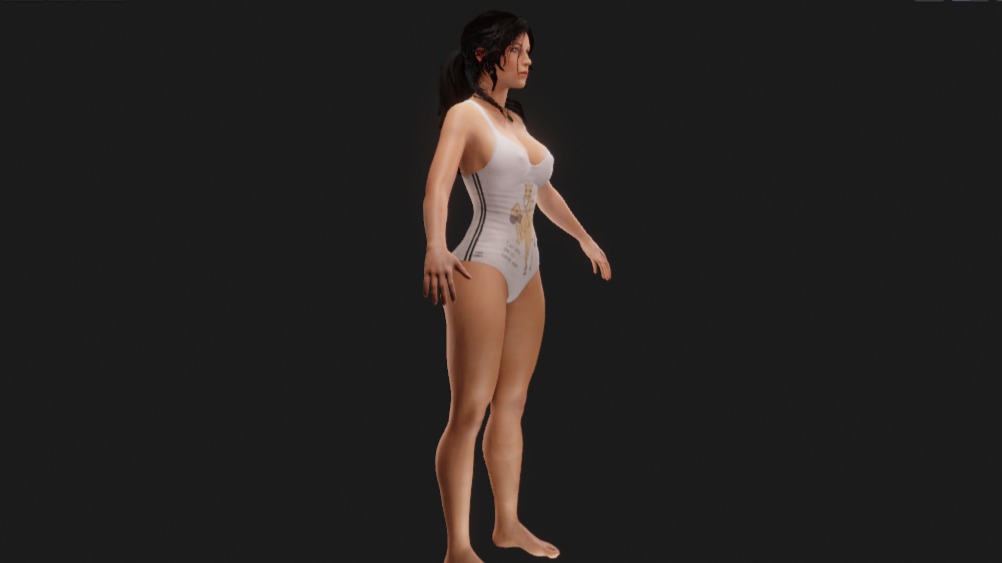 Tomb Raider  Hump Day Swimsuit 3D model_13