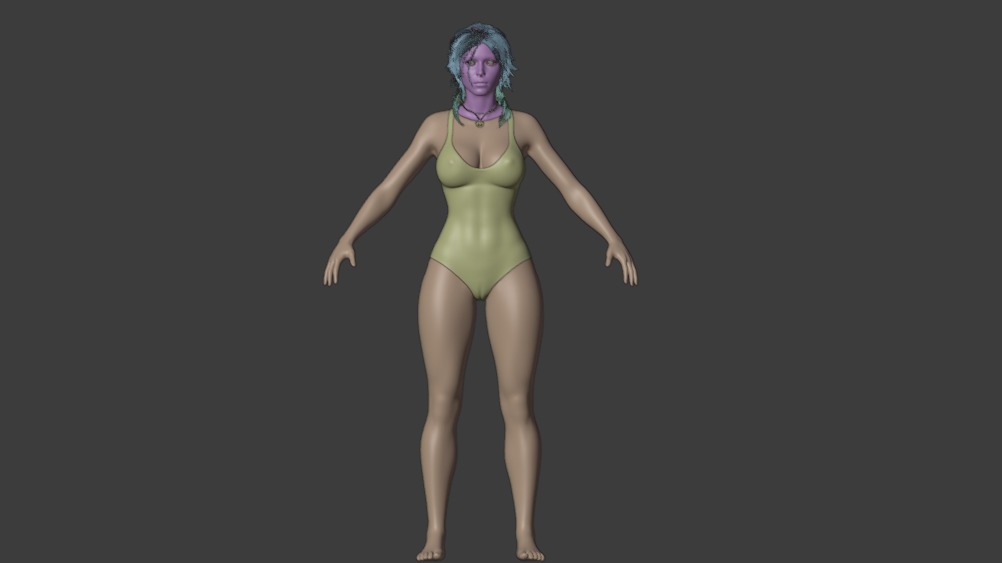 Tomb Raider  Hump Day Swimsuit 3D model_22