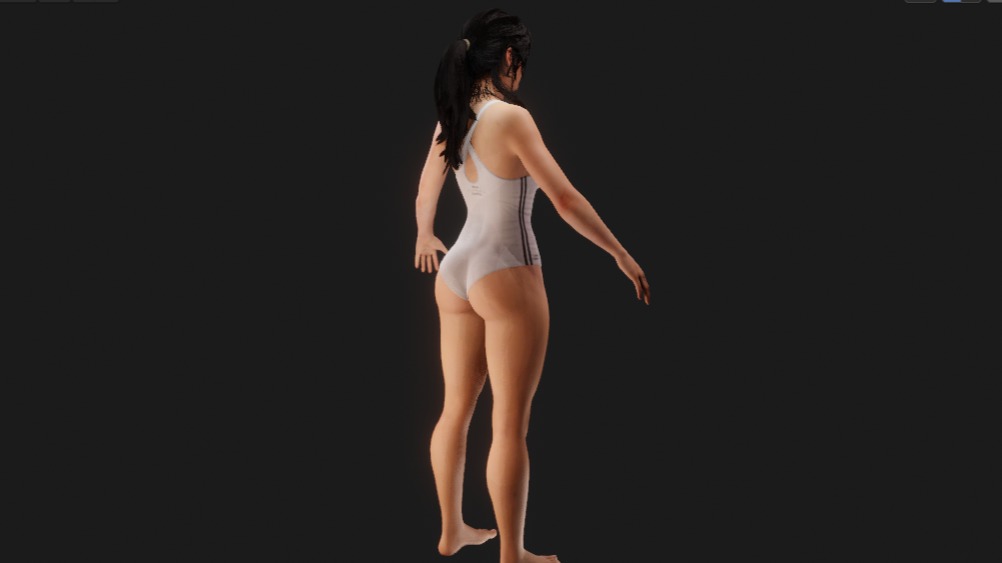 Tomb Raider  Hump Day Swimsuit 3D model_12