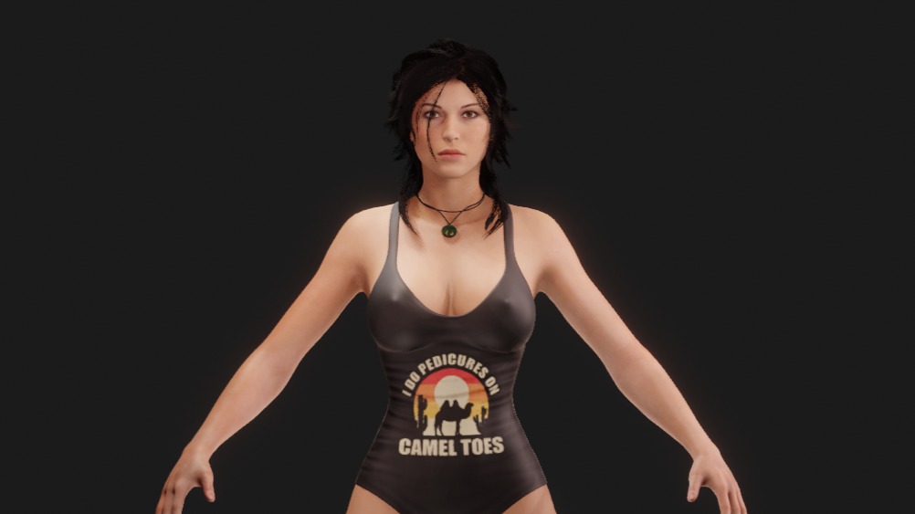 Tomb Raider  Hump Day Swimsuit 3D model_21