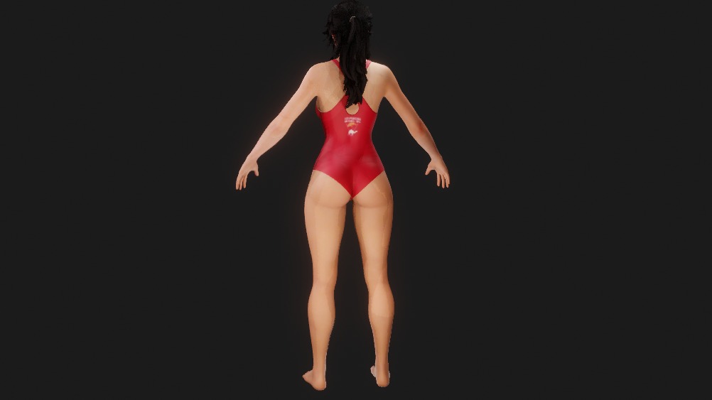 Tomb Raider  Hump Day Swimsuit 3D model_4