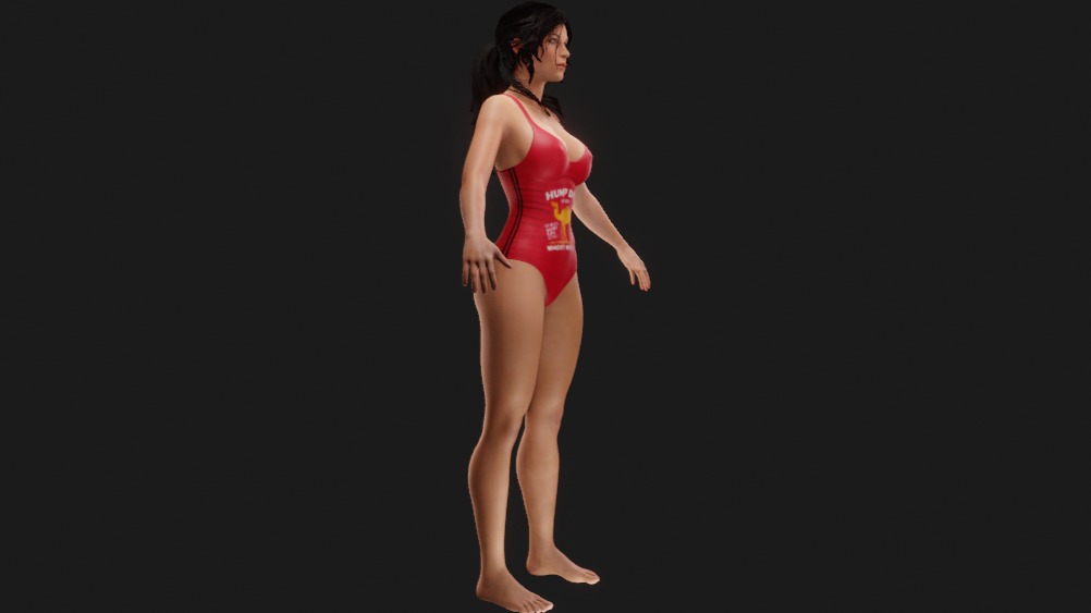 Tomb Raider  Hump Day Swimsuit 3D model_6