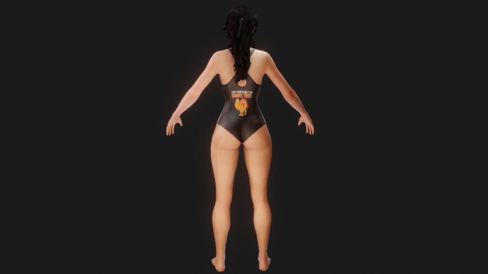 Tomb Raider  Hump Day Swimsuit 3D model_18