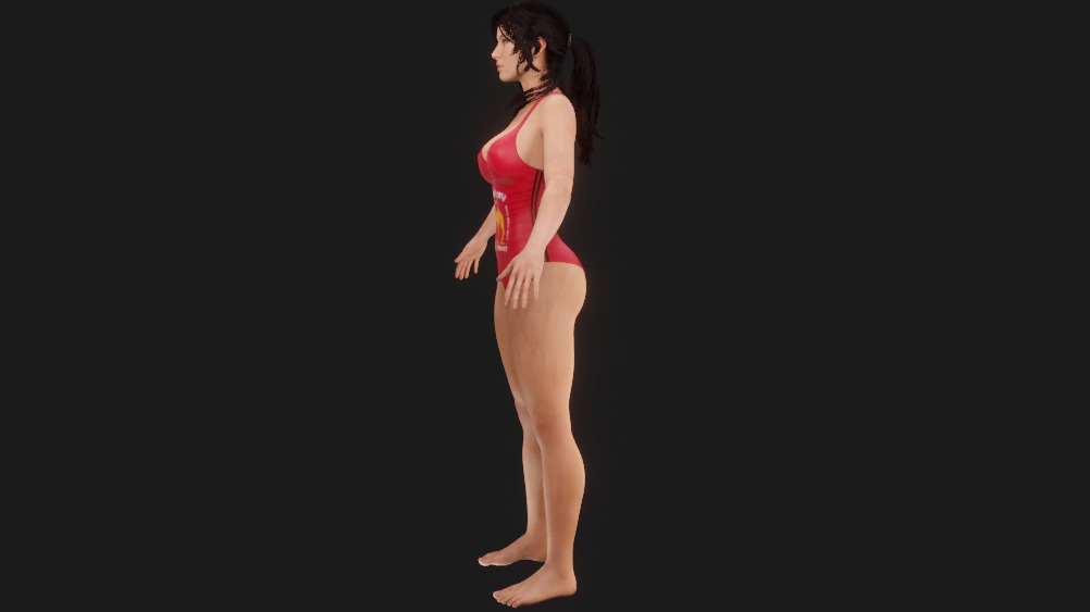 Tomb Raider  Hump Day Swimsuit 3D model_2