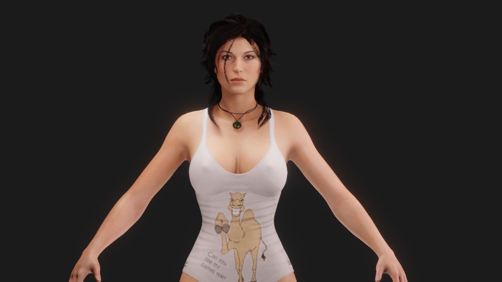 Tomb Raider  Hump Day Swimsuit 3D model_14