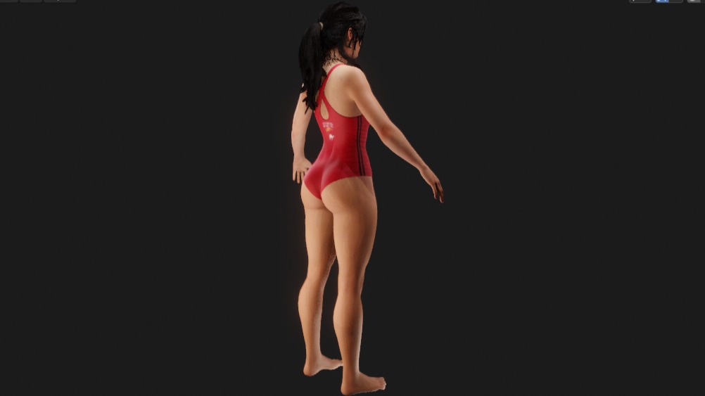 Tomb Raider  Hump Day Swimsuit 3D model_5