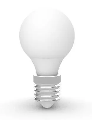 Round Led Lamp Free 3D print model