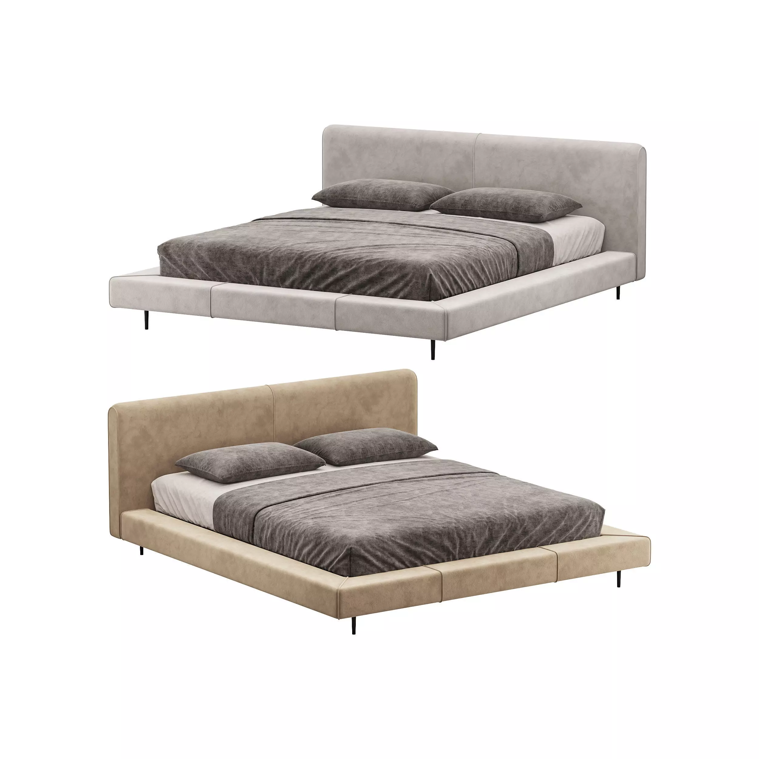 POLLY by Romatti bed 3D model