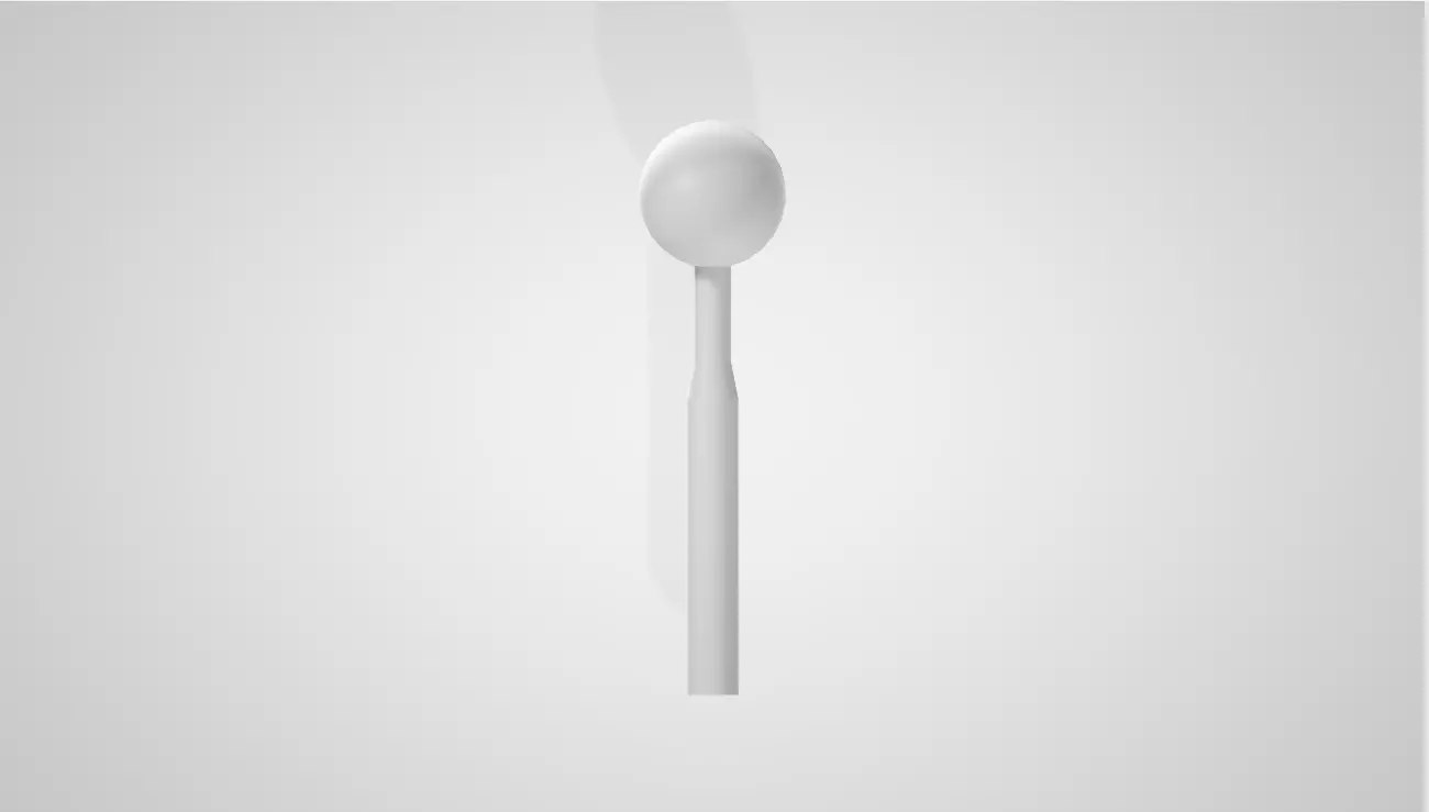 Generic round shift knob Free 3D model_0