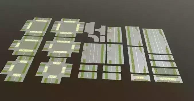 Large Modular Pack of Russian Roads 