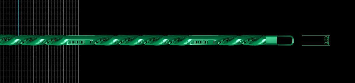 KUBA BRACELET CHAIN 3D print model_2