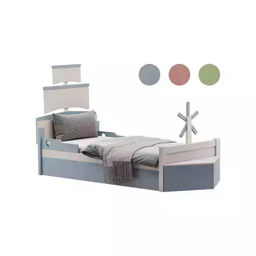 Shaped Platform Bed
