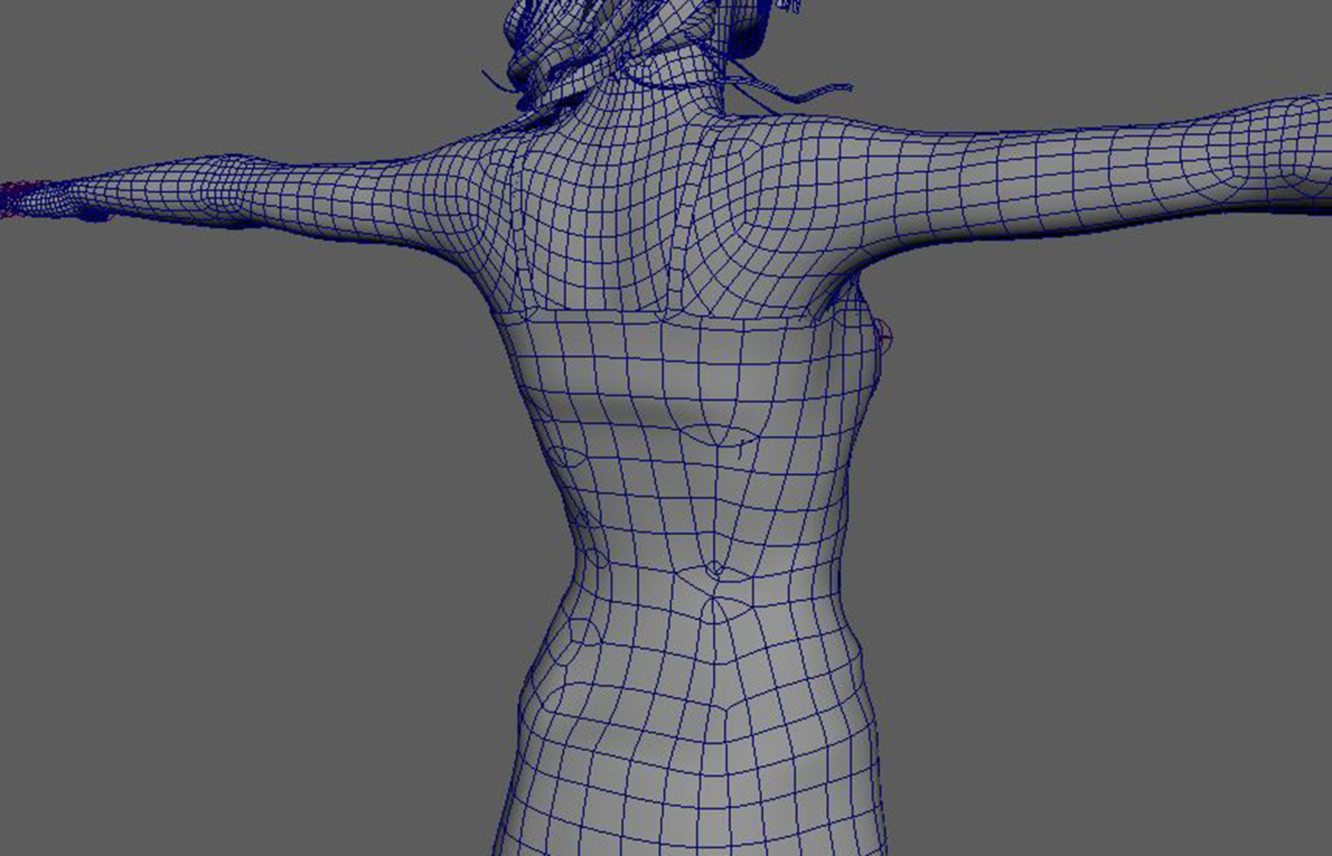 Alexa Chung Character 3D Model Low-poly 3D model_21