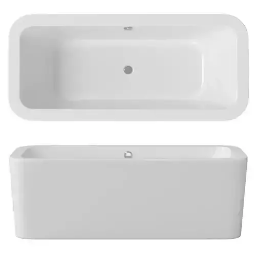 Bathtub Villeroy and Boch Loop and Friends Square 3D model