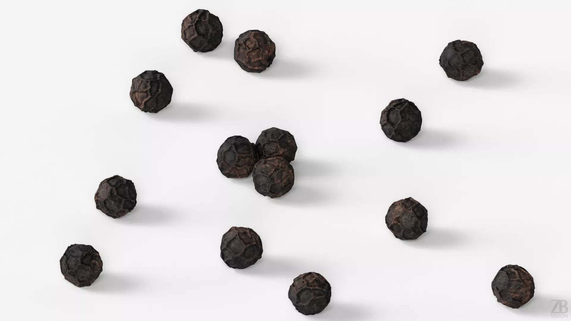 Black Pepper 3D model_2