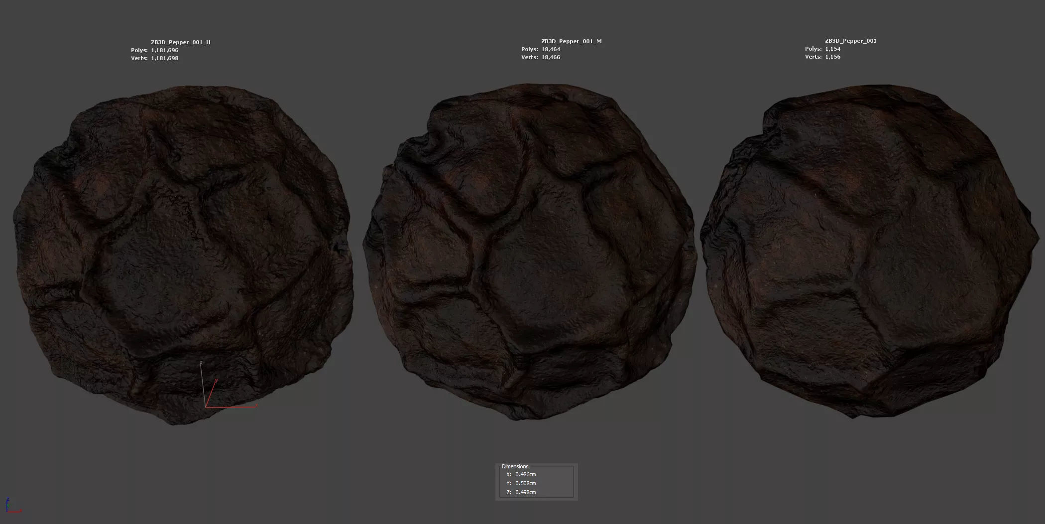 Black Pepper 3D model_5