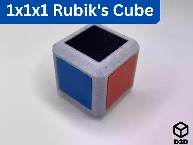 1x1x1 Rubiks Cube