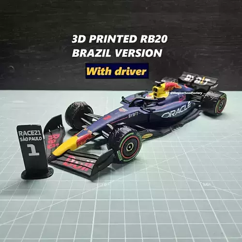2024 RB20 - BRAZILIAN GP VERSION 3D print model