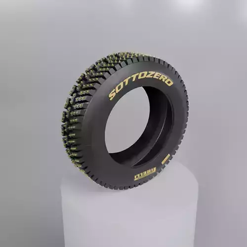 Pirelli IceSottoZero J1 WRC snow tire 3D model