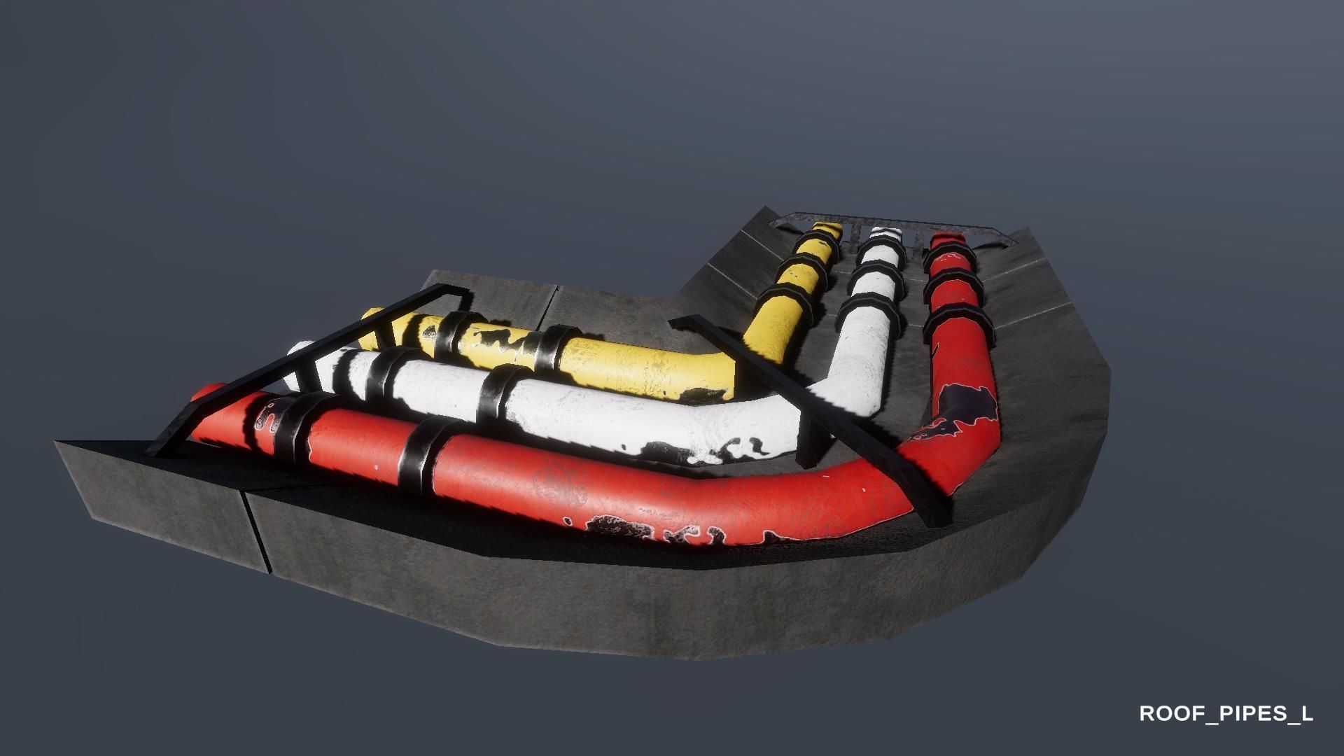 Game Ready Industrial Props Pack Low-poly 3D model_22