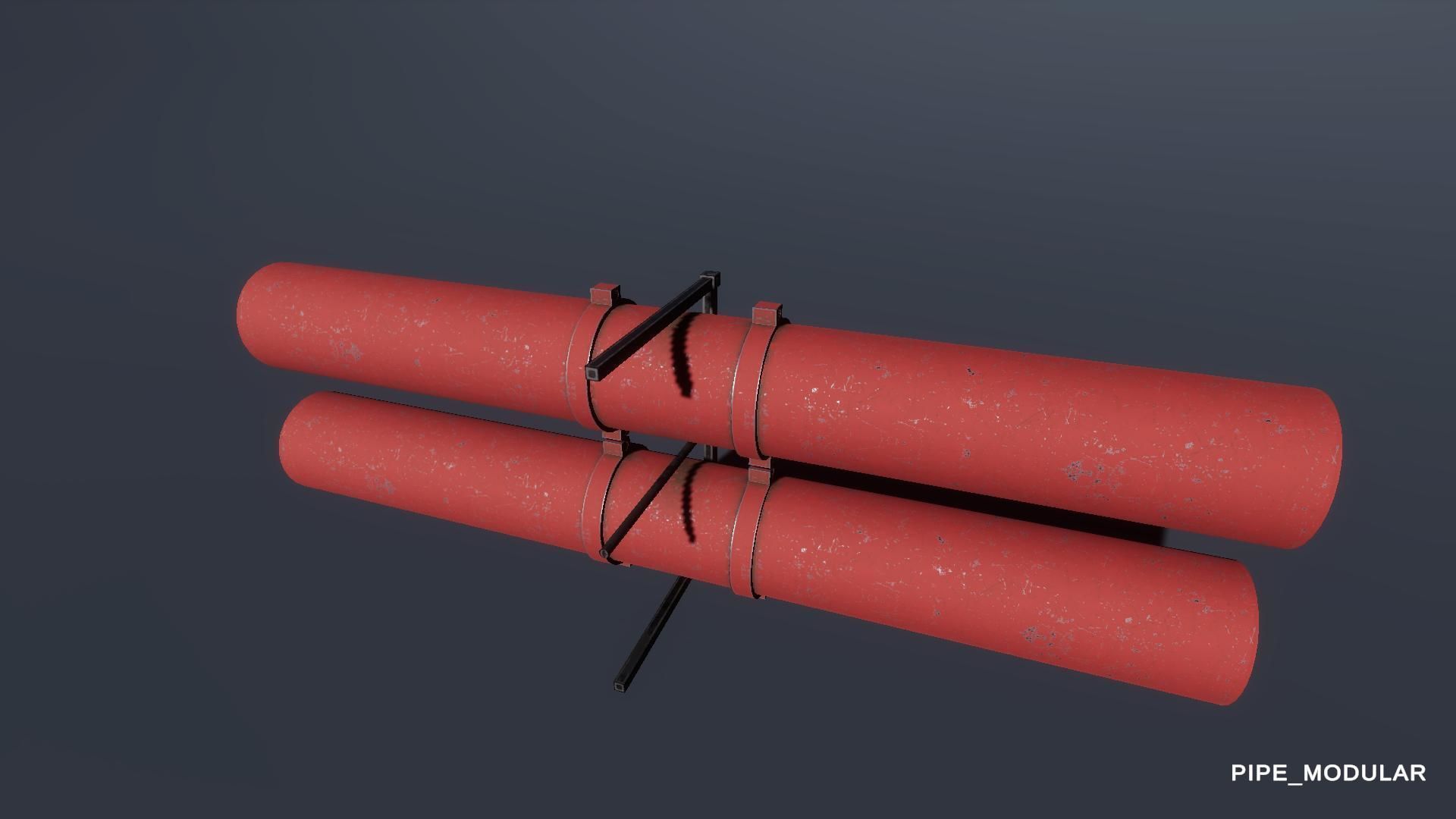 Game Ready Industrial Props Pack Low-poly 3D model_17