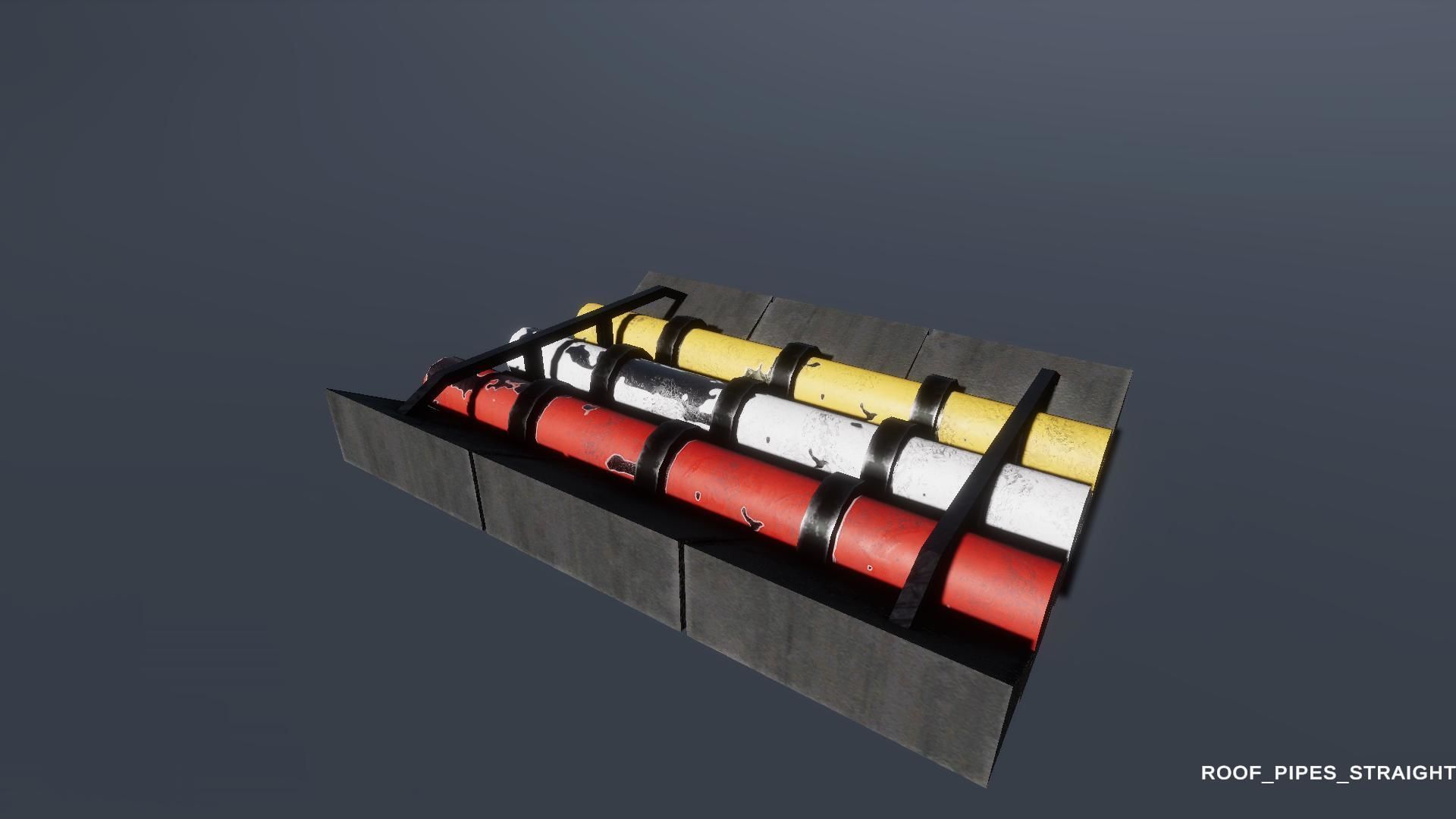 Game Ready Industrial Props Pack Low-poly 3D model_23