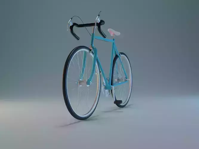  Low-Poly Bicycle 