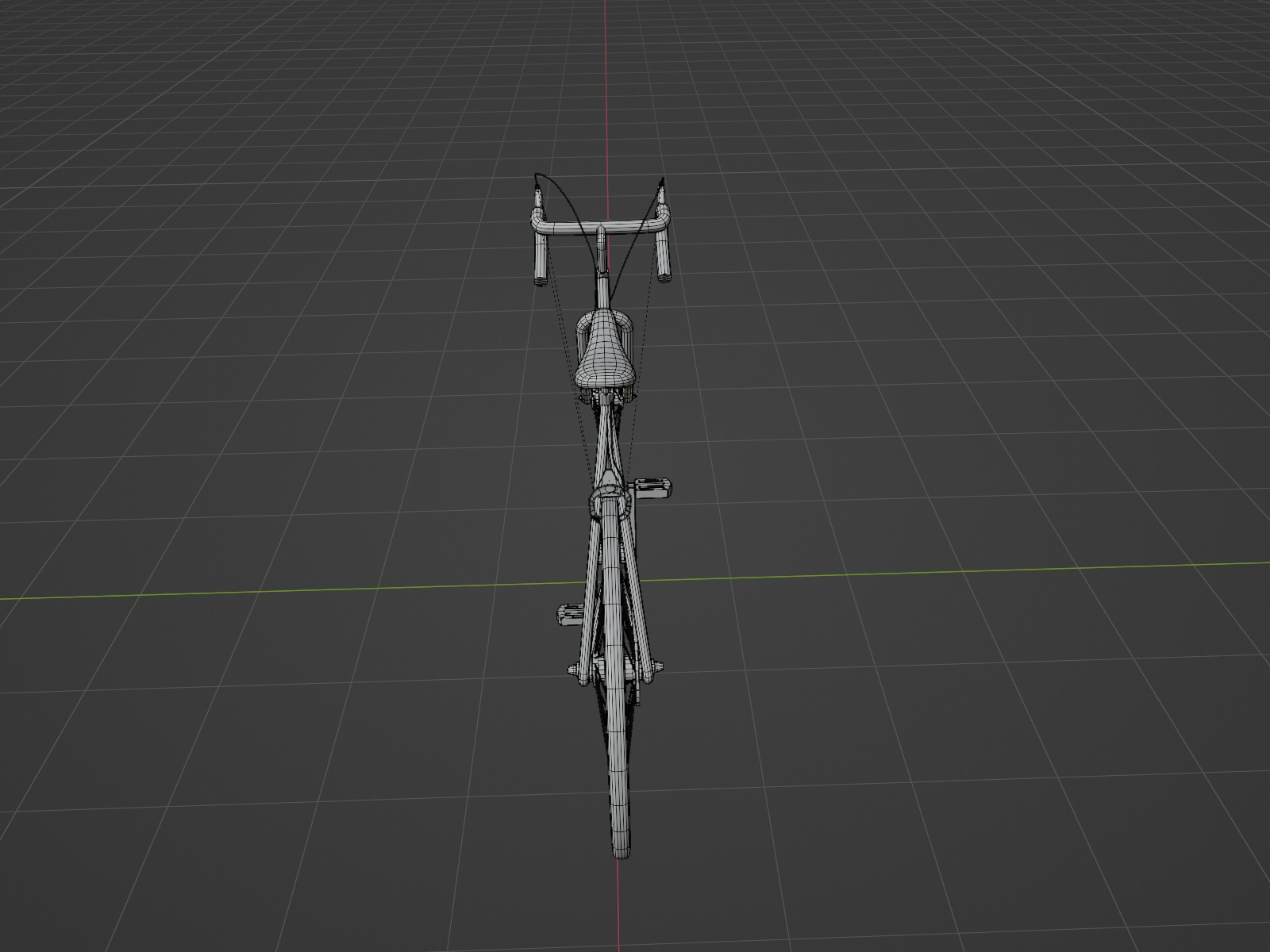 Low-Poly Bicycle Low-poly 3D model_19