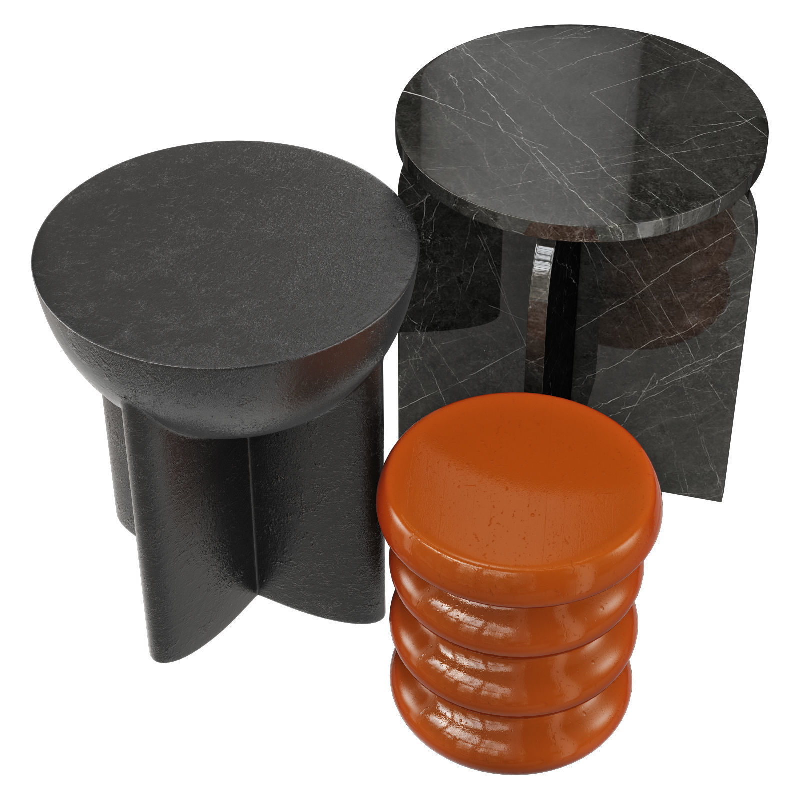 cult furniture coffee table set 1 3D model_6