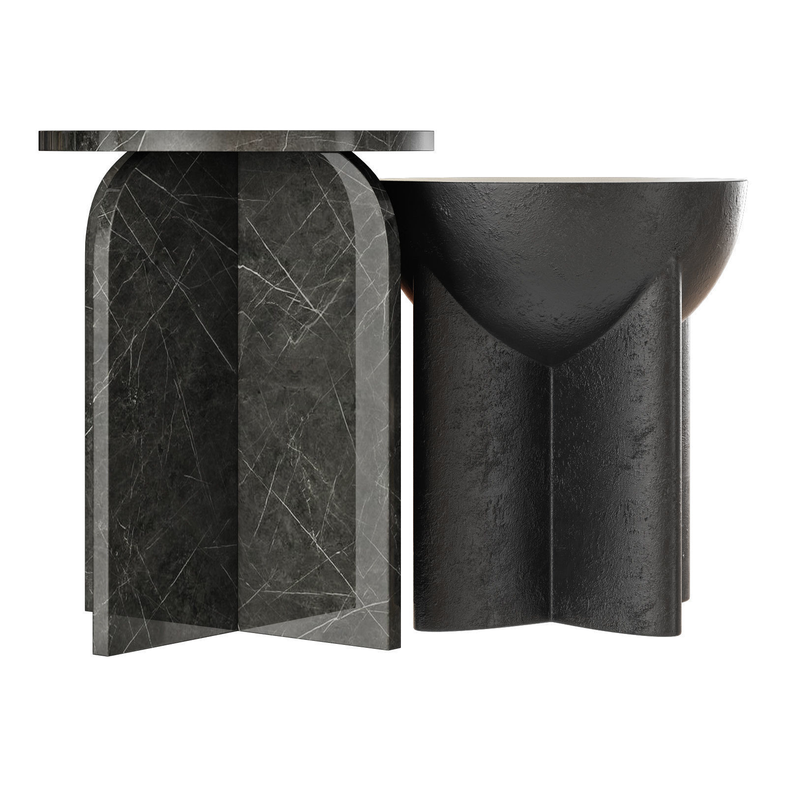 cult furniture coffee table set 1 3D model_5