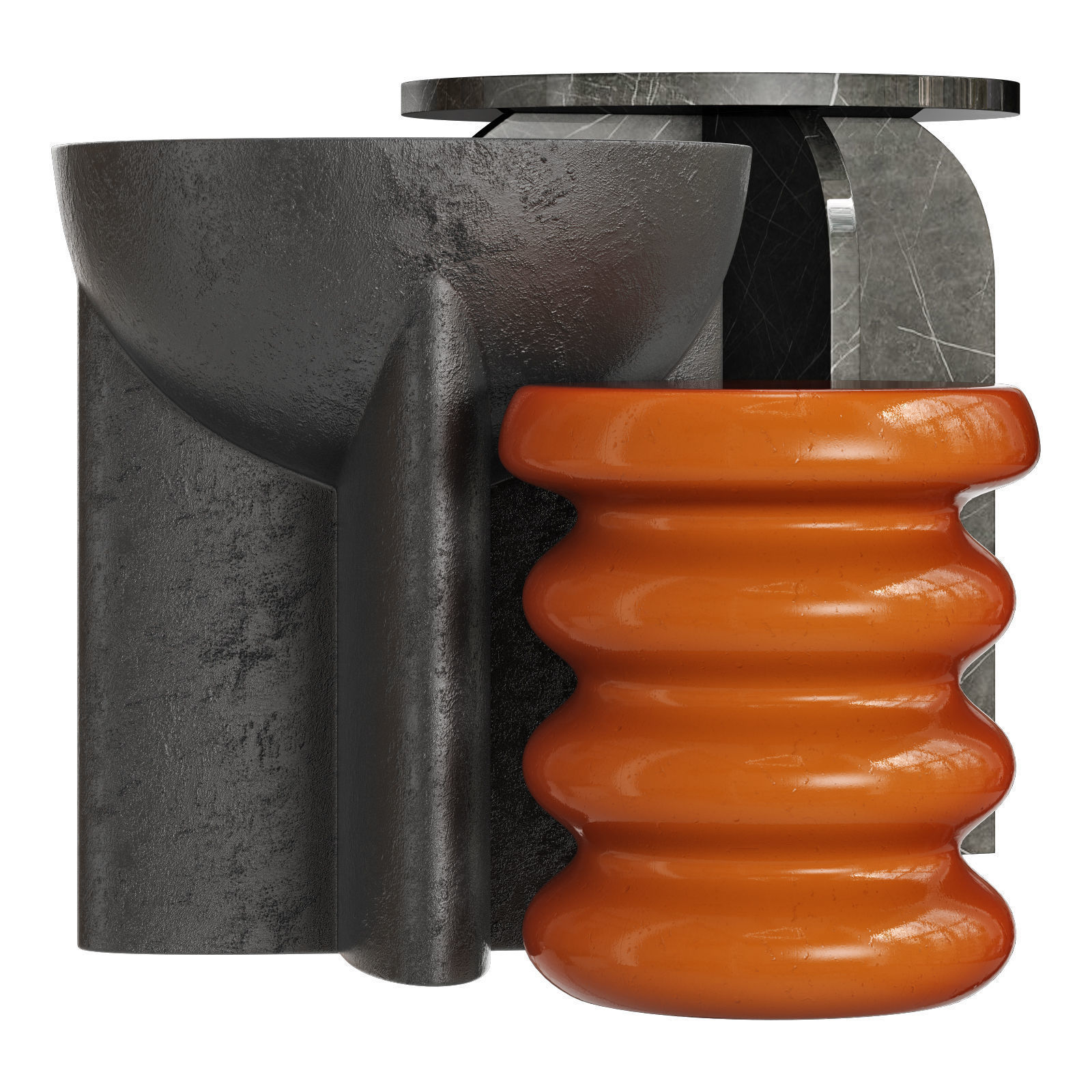 cult furniture coffee table set 1 3D model_4