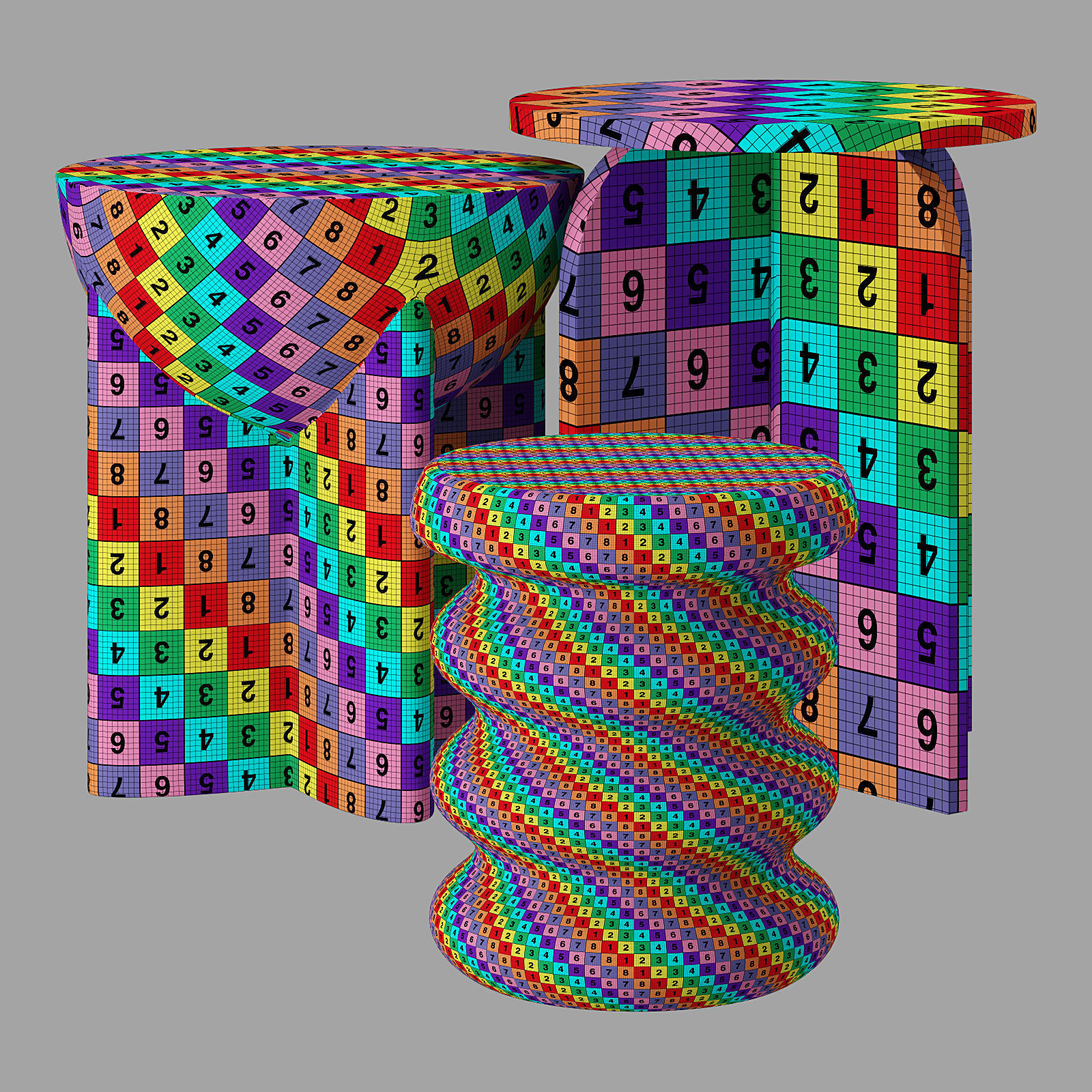 cult furniture coffee table set 1 3D model_11