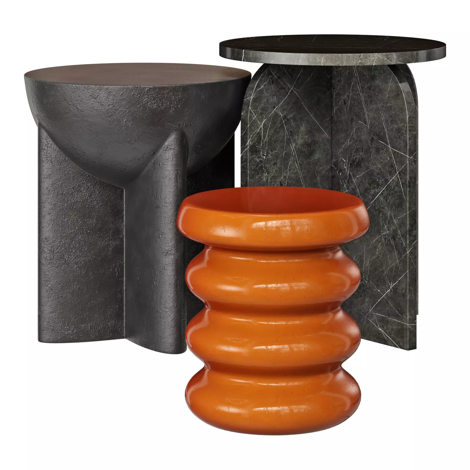 cult furniture coffee table set 1 3D model_0