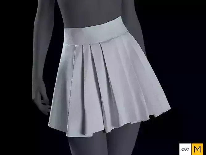Free - Womens Pleats Skirt