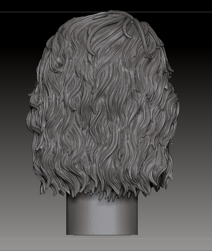 Anakin Skywalker - ROTS - Head Sculpt Files 3D print model_4