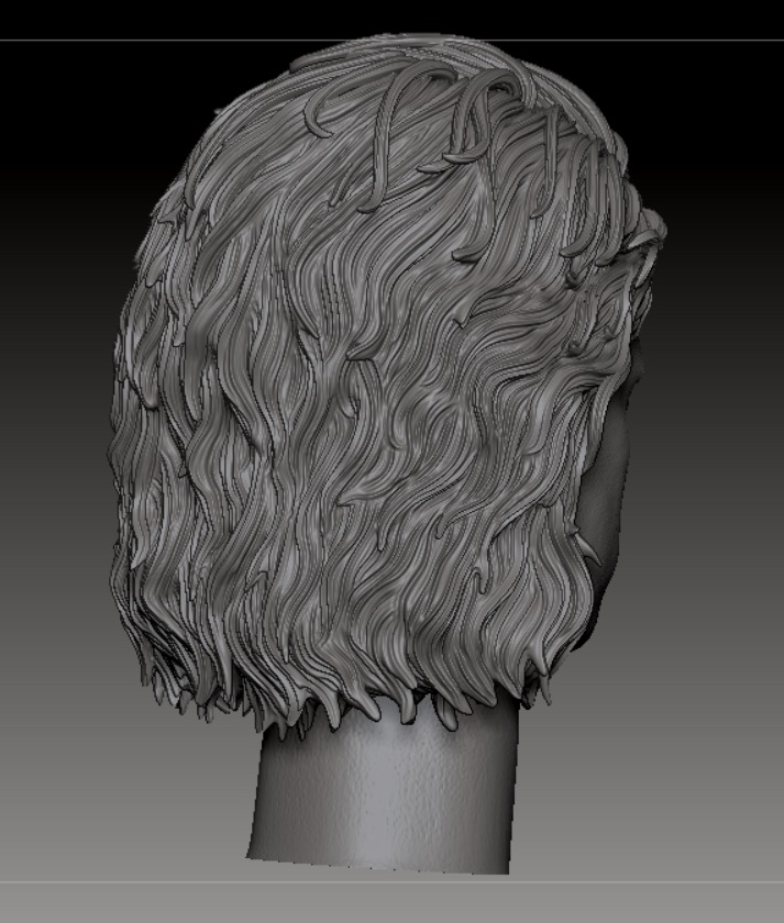 Anakin Skywalker - ROTS - Head Sculpt Files 3D print model_3