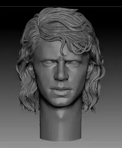 Anakin Skywalker - ROTS - Head Sculpt Files 3D print model
