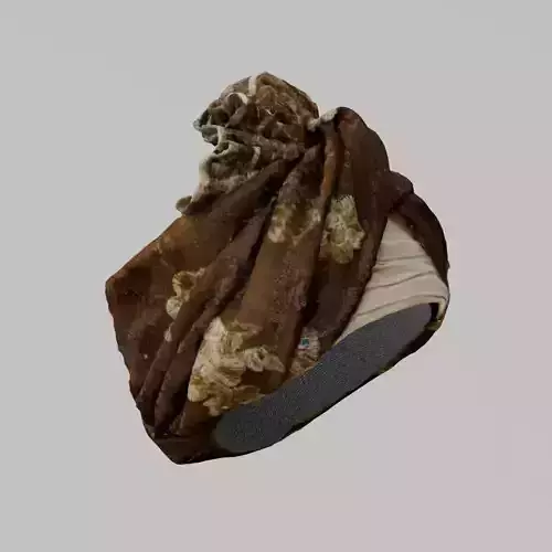 Turban 1221 Amamah 3D Scanned Model