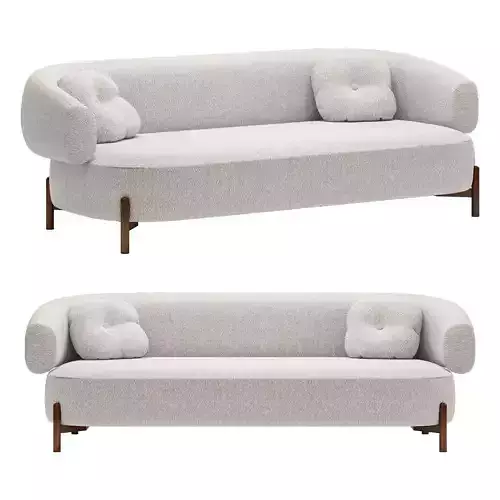 cult furniture hallfield 3 seater sofa