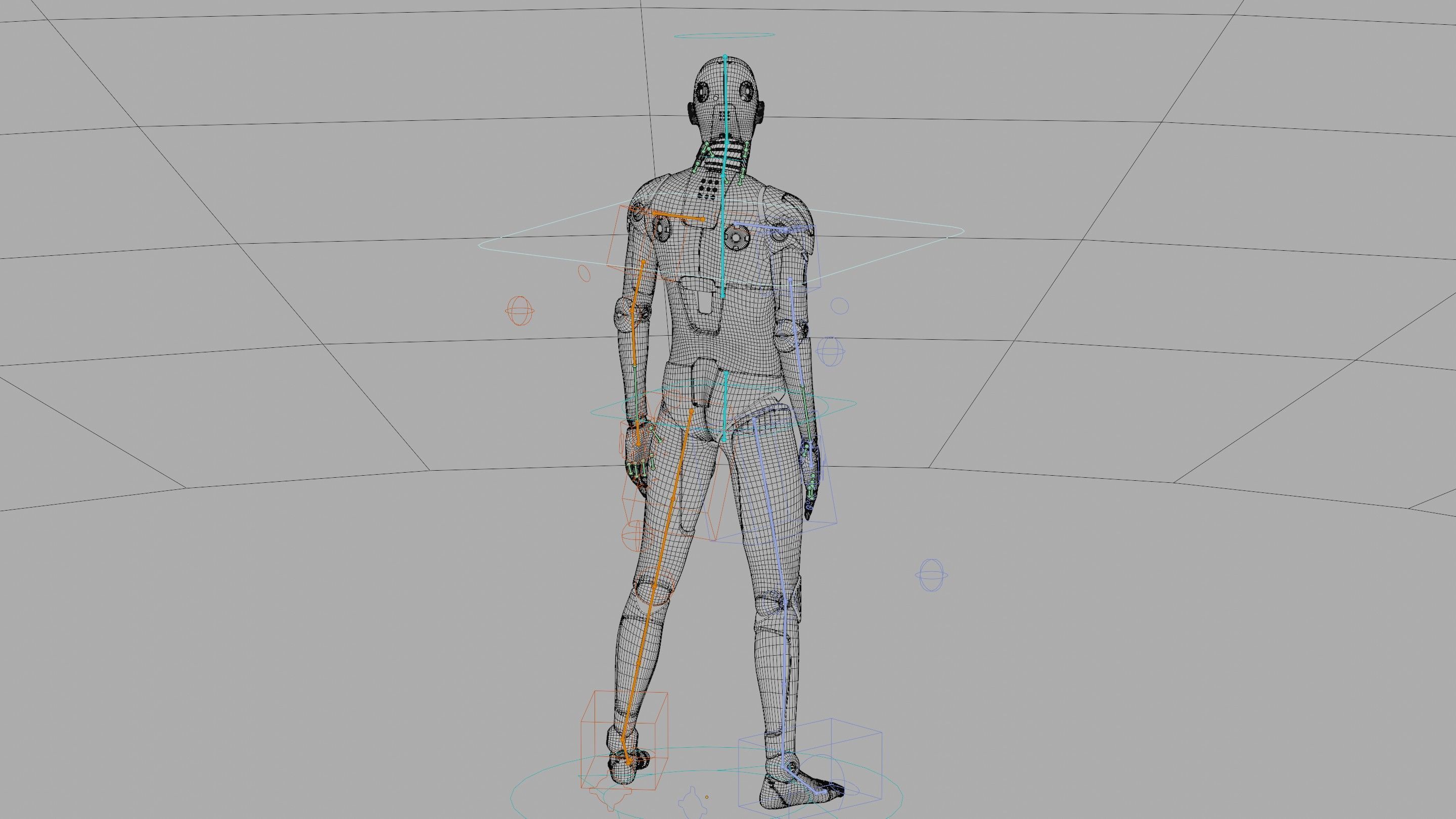 HUMANOID ORPHEUS  Rigged for Unreal Engine - Unity - MIXAMO 3D model_41