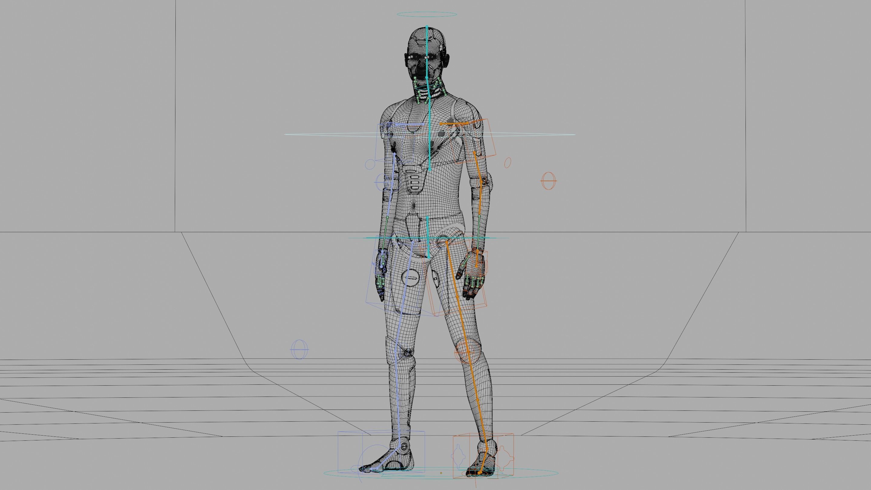 HUMANOID ORPHEUS  Rigged for Unreal Engine - Unity - MIXAMO 3D model_40