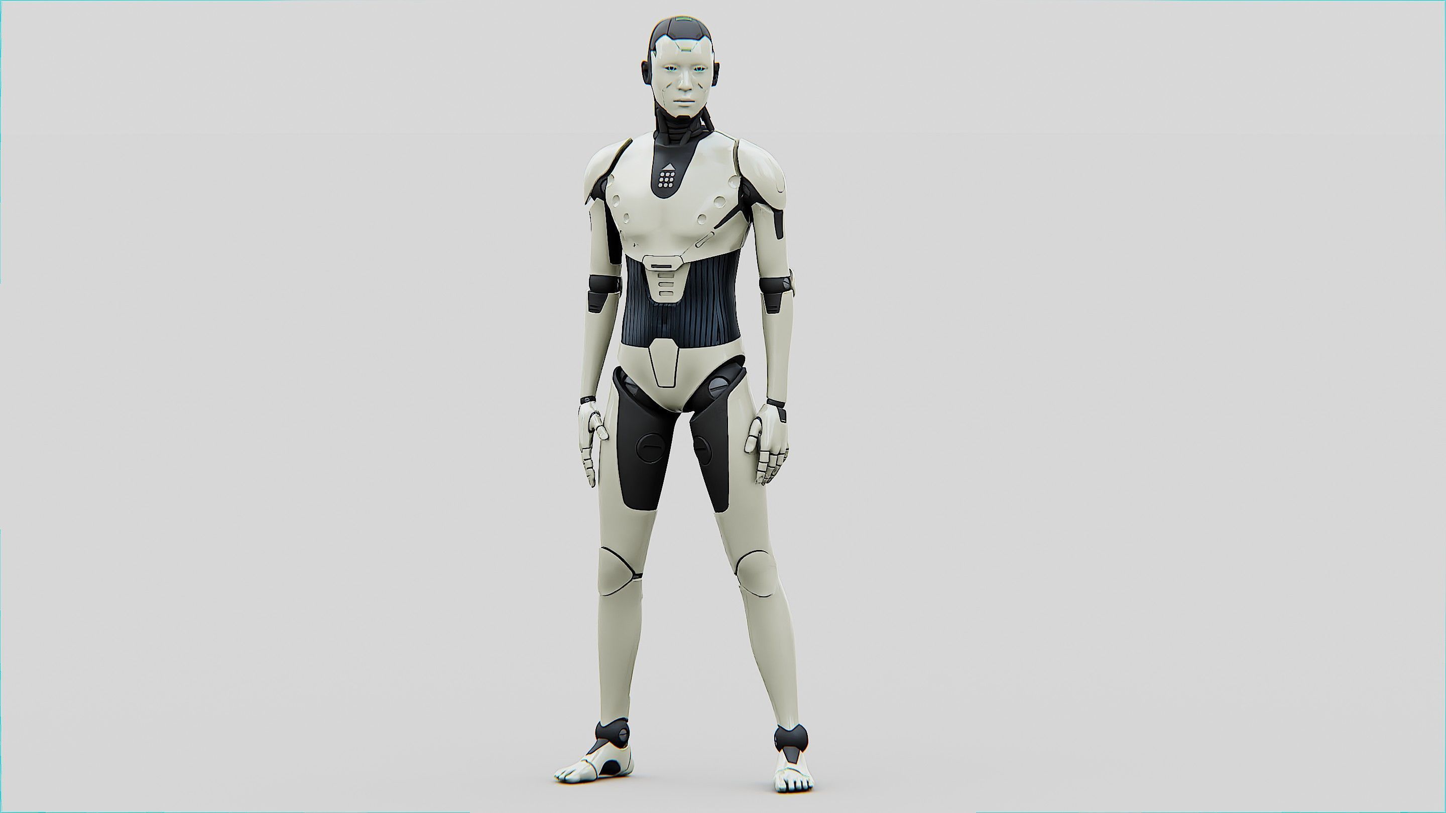 HUMANOID ORPHEUS  Rigged for Unreal Engine - Unity - MIXAMO 3D model_22