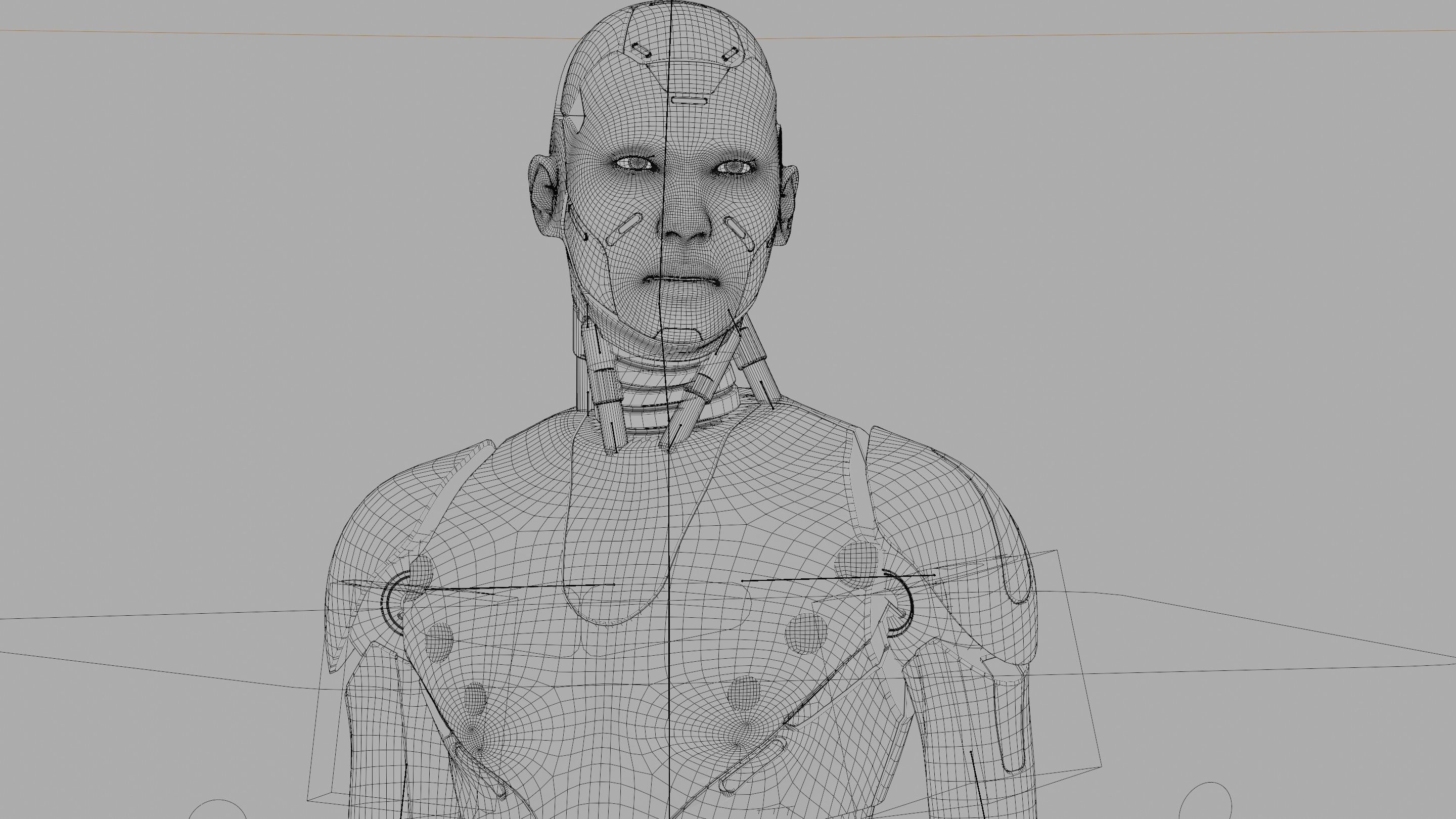 HUMANOID ORPHEUS  Rigged for Unreal Engine - Unity - MIXAMO 3D model_42