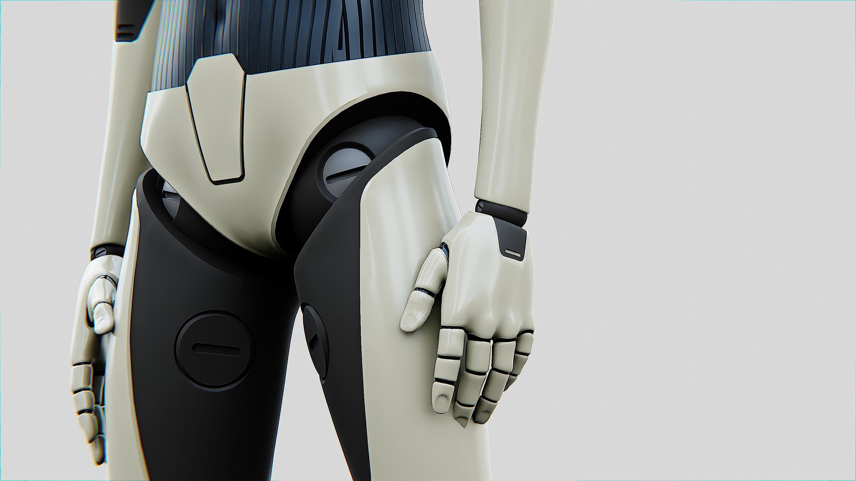 HUMANOID ORPHEUS  Rigged for Unreal Engine - Unity - MIXAMO 3D model_28