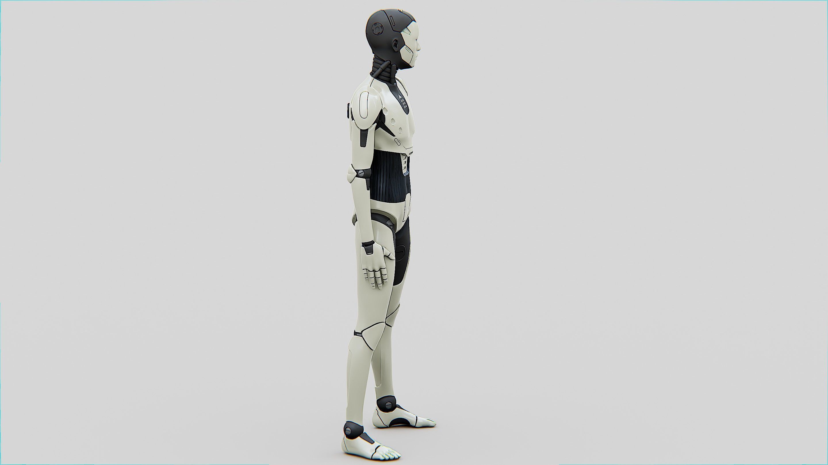 HUMANOID ORPHEUS  Rigged for Unreal Engine - Unity - MIXAMO 3D model_18