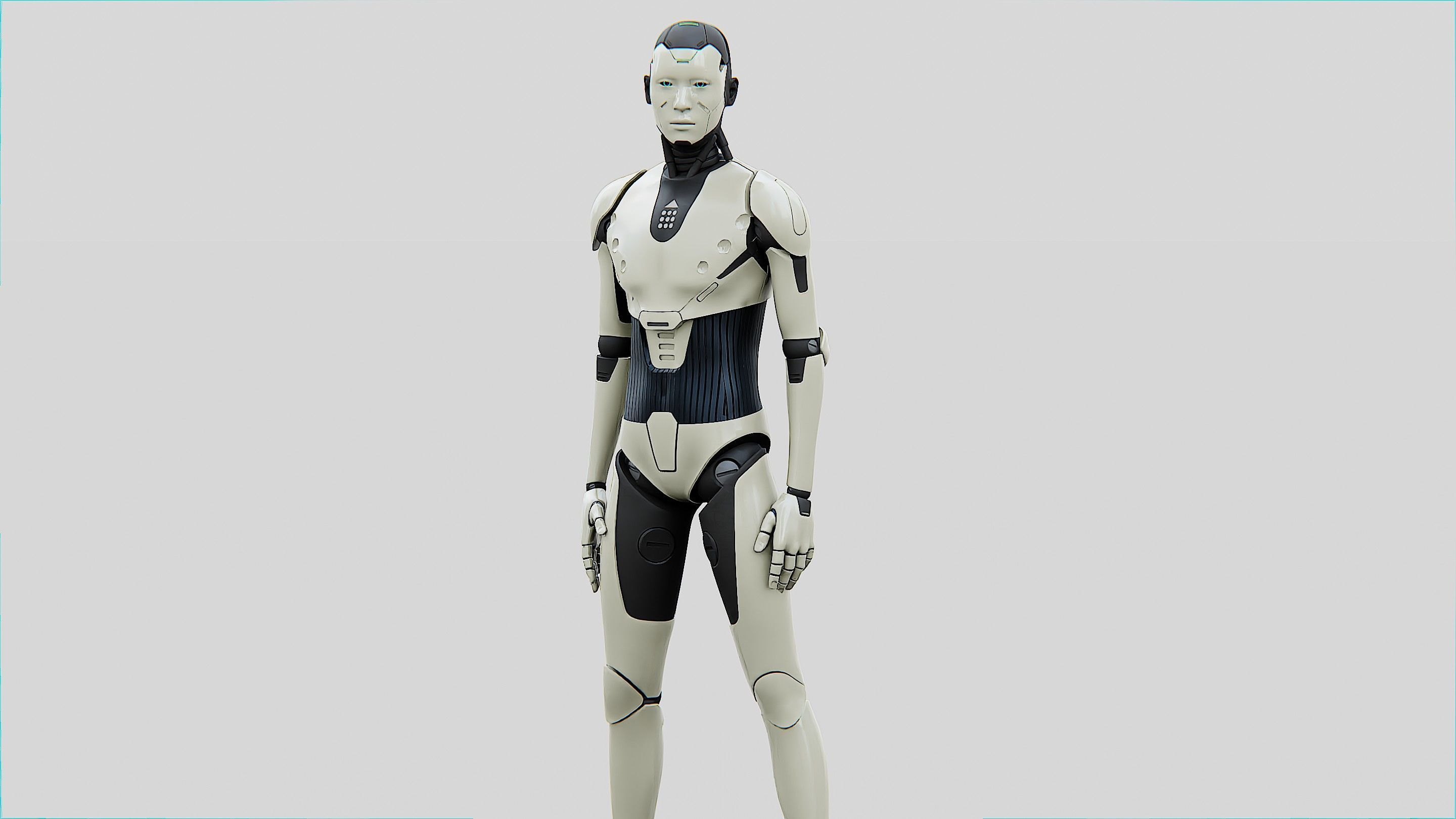 HUMANOID ORPHEUS  Rigged for Unreal Engine - Unity - MIXAMO 3D model_3
