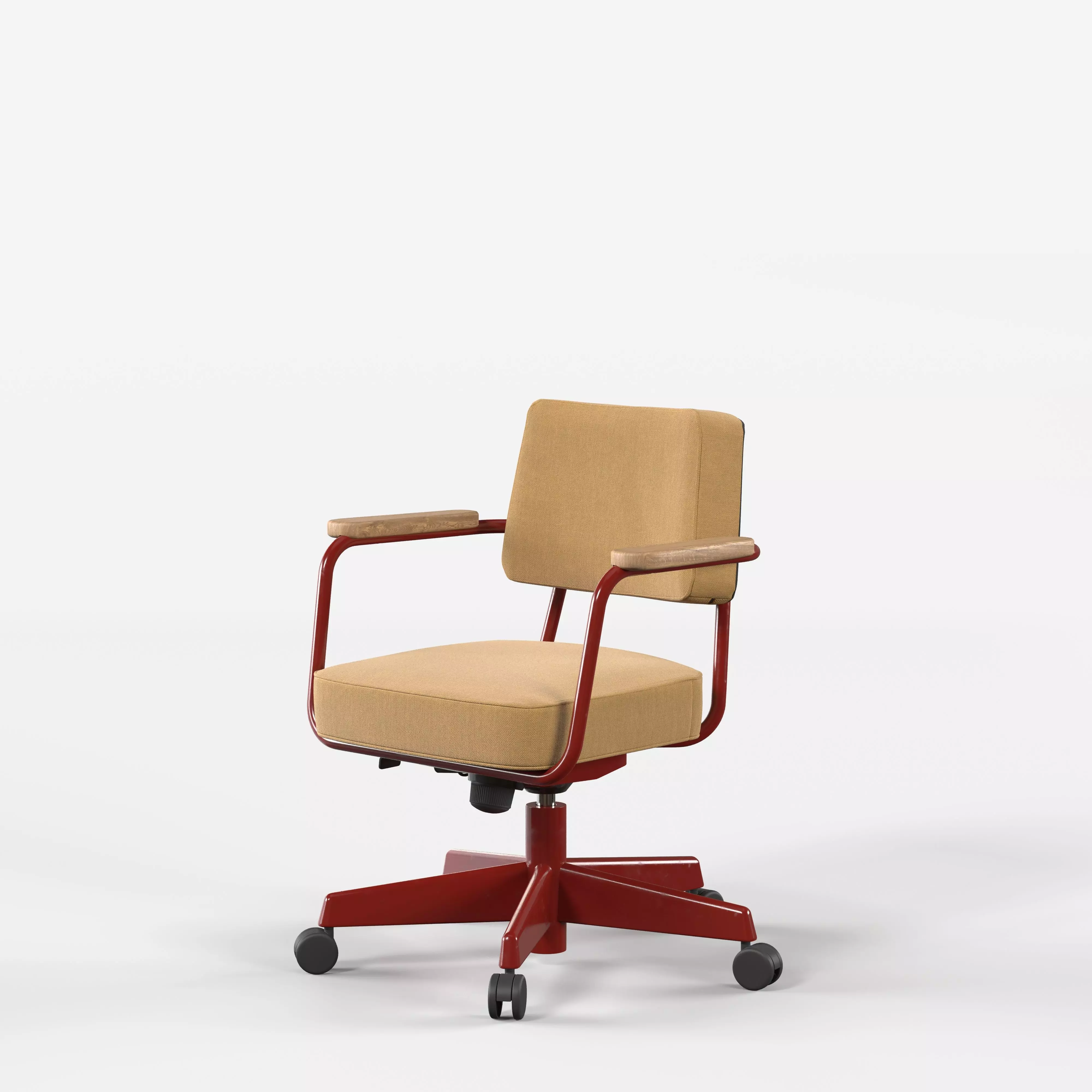 Fauteuil Direction Pivotant vitra Low-poly 3D model_0