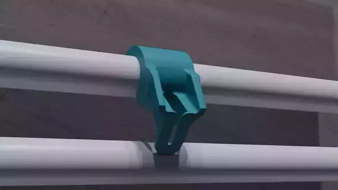 Towel Hanger for Radiators 3D print model